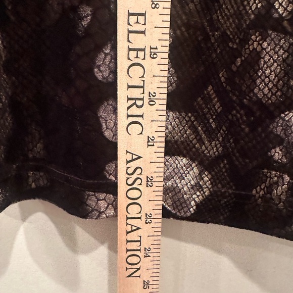 Vintage Velvet Textured Tank Top Grunge Whimsigoth Dark Sz 14 Petite - Picture 6 of 8